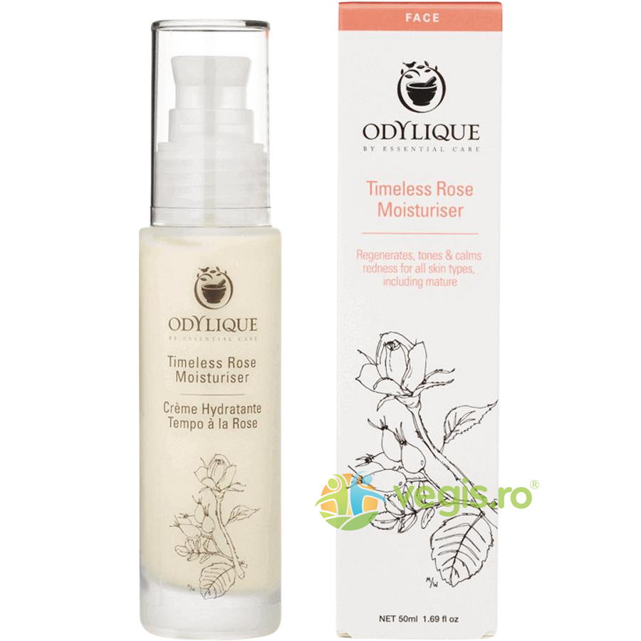 Oferte la Crema Hidratanta cu Trandafiri pentru Fata si Ochi Bio 50ml