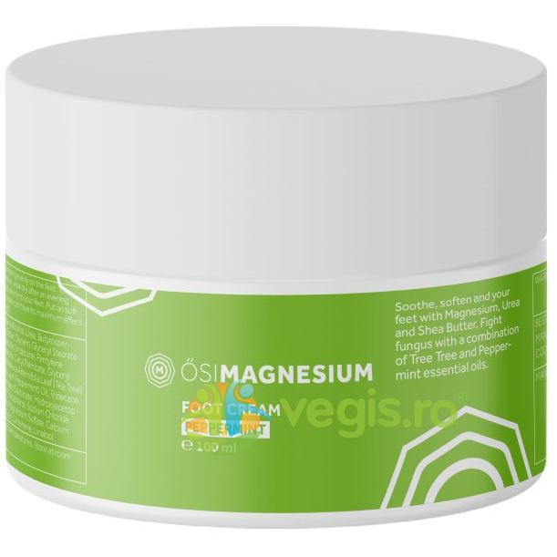 Oferte la Crema pentru Picioare Obosite sau cu Afectiuni cu Magneziu si Menta 100ml