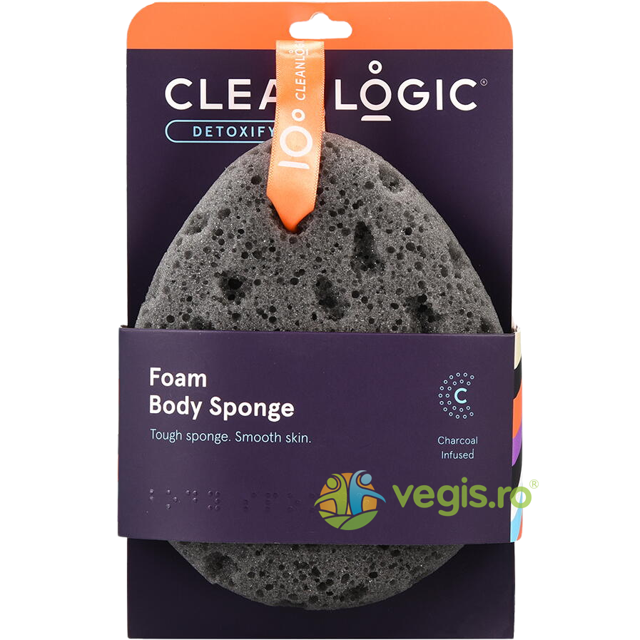 Oferte la Burete Detoxifiant pentru Corp cu Carbune Activ Detoxify 1buc