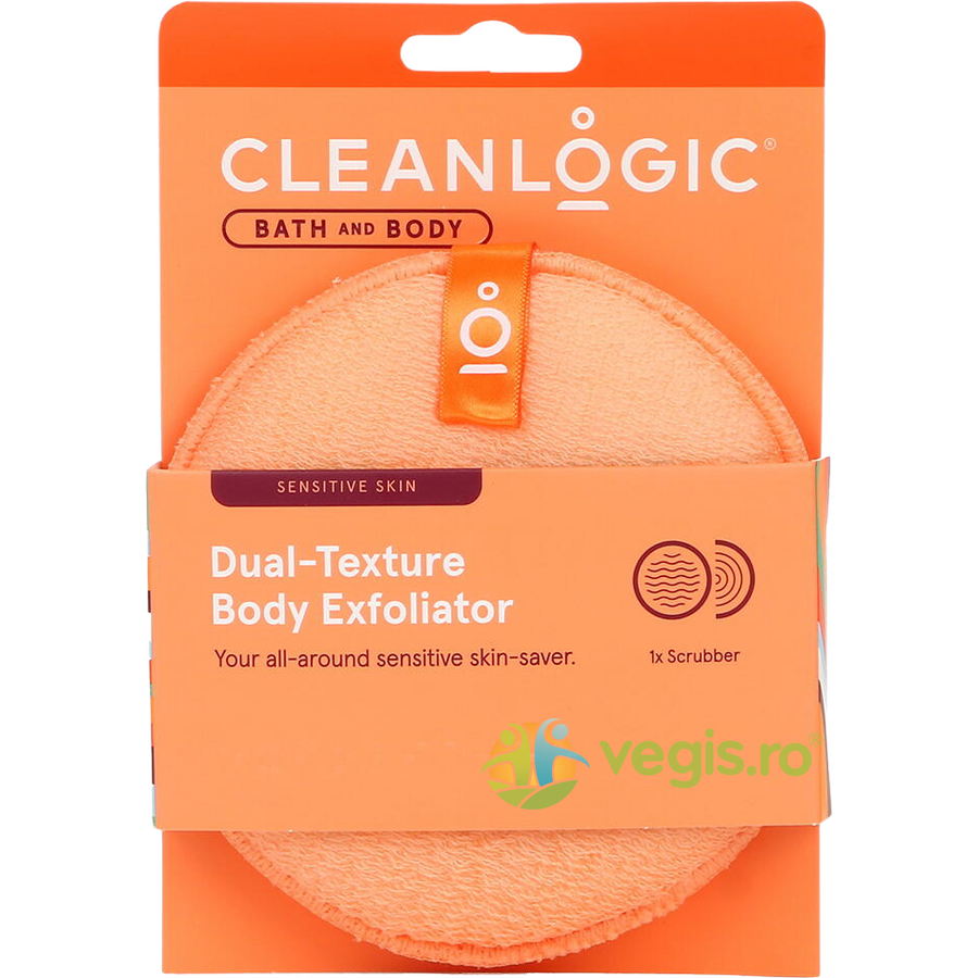 Oferte la Burete Exfoliant pentru Piele Sensibila cu Doua Texturi Bath & Body 1buc