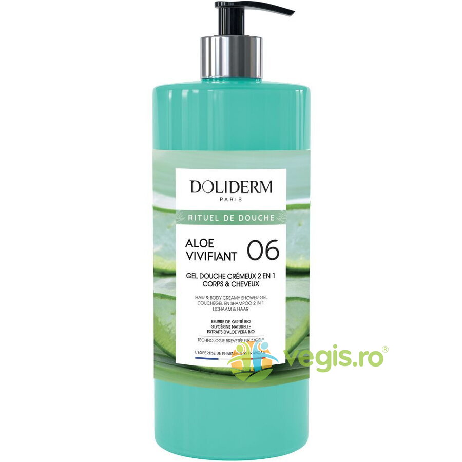 Oferte la Gel de Dus&Sampon Cremos 2in1 cu Suc de Aloe Vera 1L