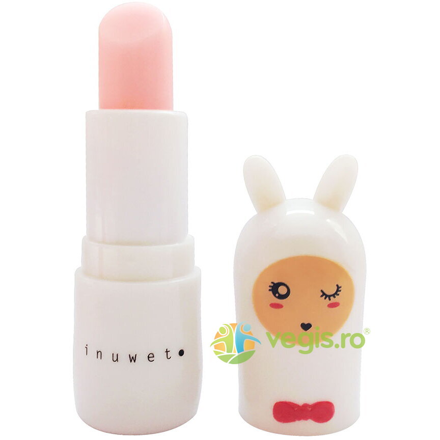 Oferte la Balsam de Buze pentru Copii cu Parfum de Vata de Zahar, Bunny Sweety - Pearly White 3.5g