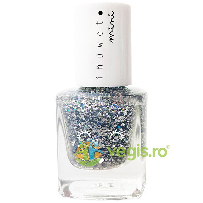 Oferte la Oja pe Baza de Apa pentru Copii cu Parfum de Vanilie - Glitter Silver Dreamer 5ml