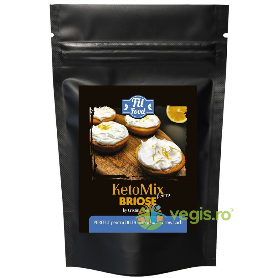 Oferte la KetoMix pentru Briose fara Zahar Adaugat Low Carb 260g
