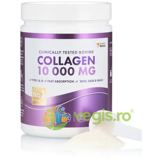 Oferte la Colagen Hidrolizat Pulbere Tip 1 si 3 - 10.000mg 300g