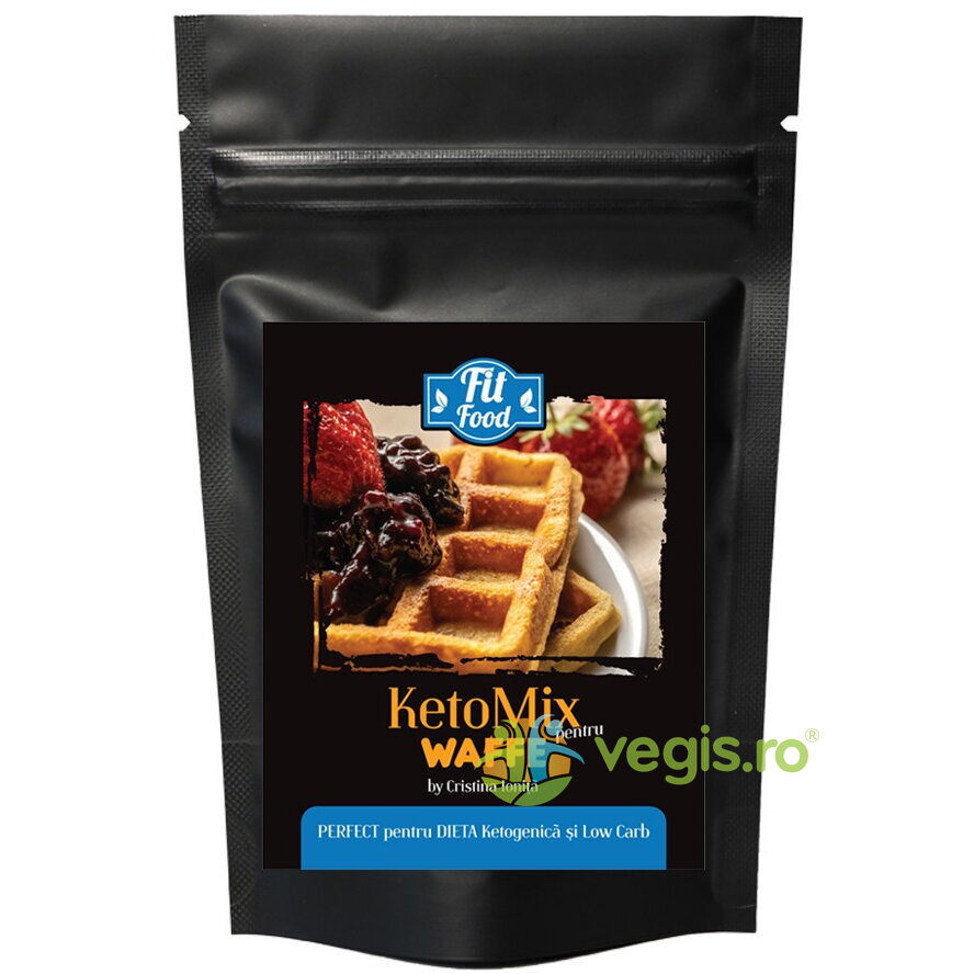 Oferte la KetoMix pentru Waffe fara Zahar Adaugat, Low Carb 200g
