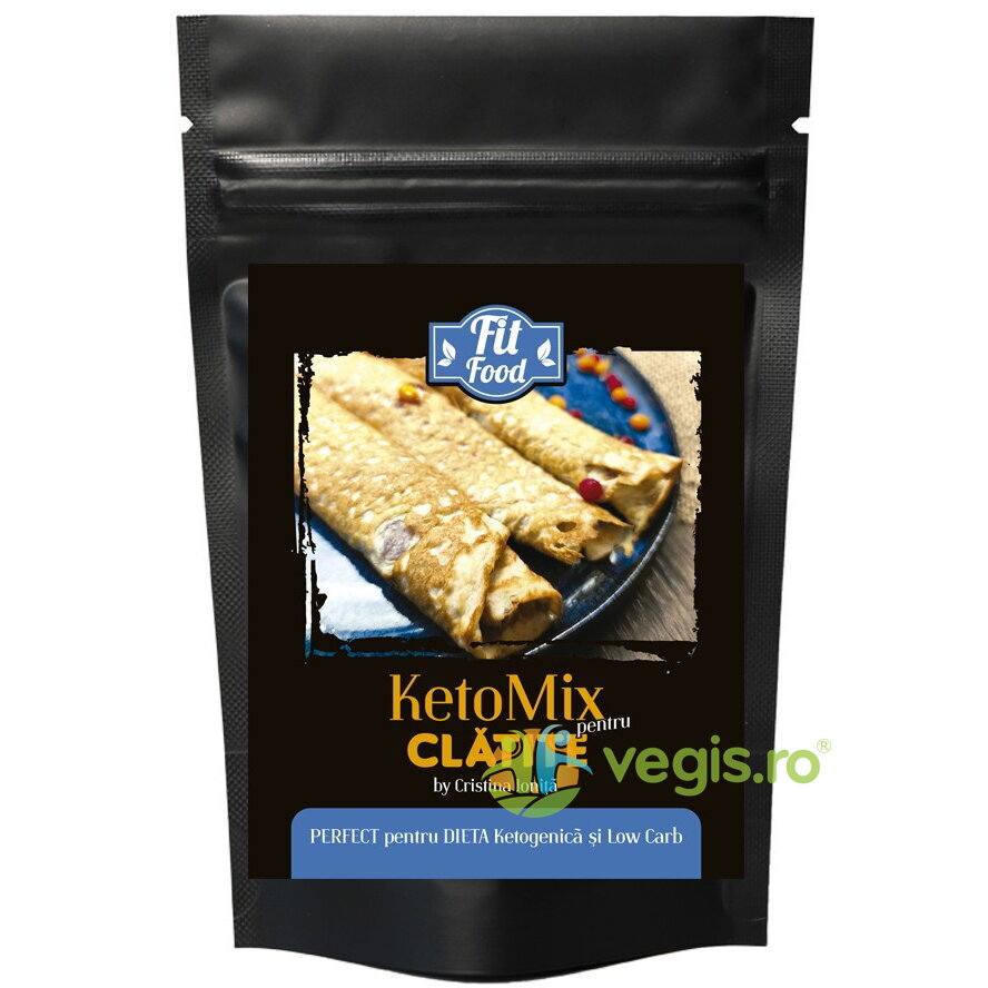 Oferte la KetoMix pentru Clatite fara Zahar Adaugat, Low Carb 100g