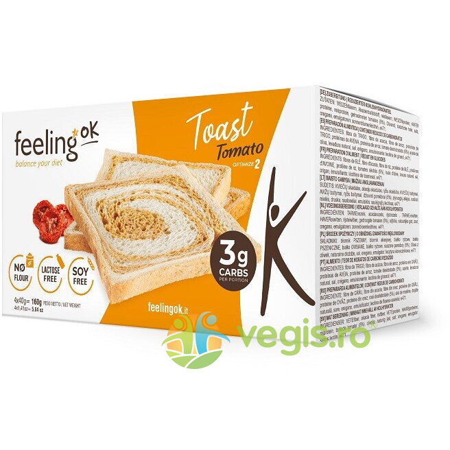 Oferte la Toast Low-Carb cu Rosii 160g