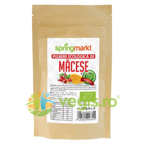 Oferte la Macese Pulbere Ecologica/Bio 100g