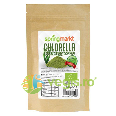 Oferte la Pulbere de Chlorella Ecologica/Bio 120g