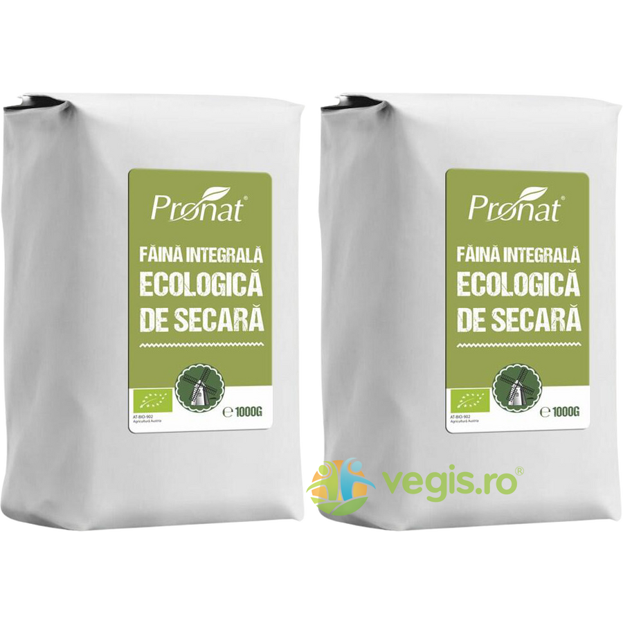 Oferte la Pachet Faina Integrala de Secara Ecologica/Bio 1kg+1kg