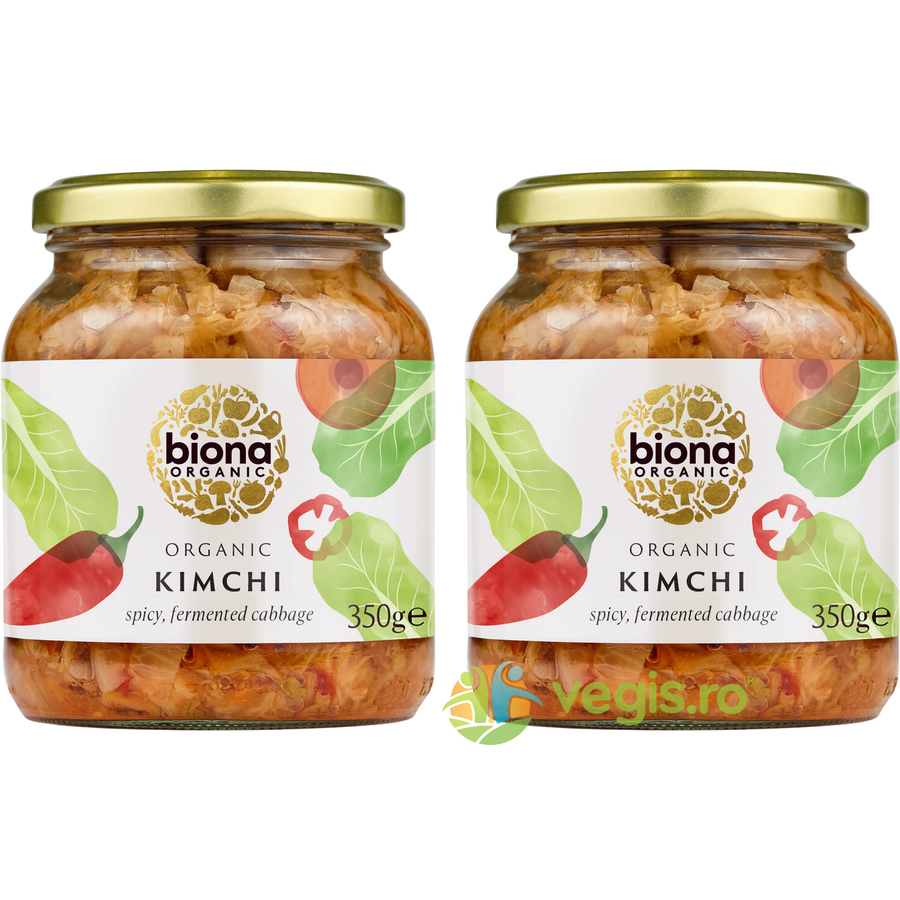 Oferte la Pachet Kimchi Picant Ecologic/Bio 350g+350g