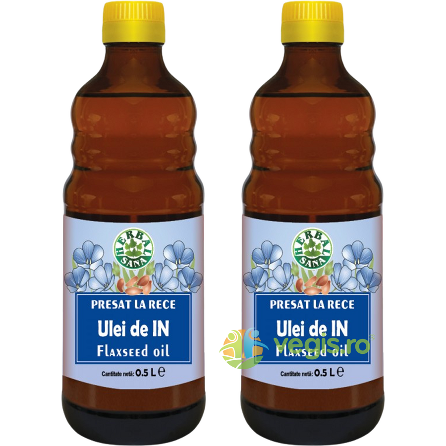 Oferte la Pachet Ulei din Seminte de In 500ml+500ml