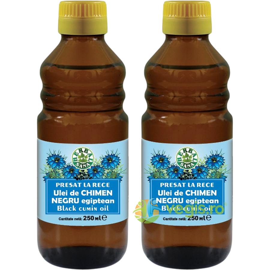 Oferte la Pachet Ulei de Chimen Negru Egiptean 250ml+250ml
