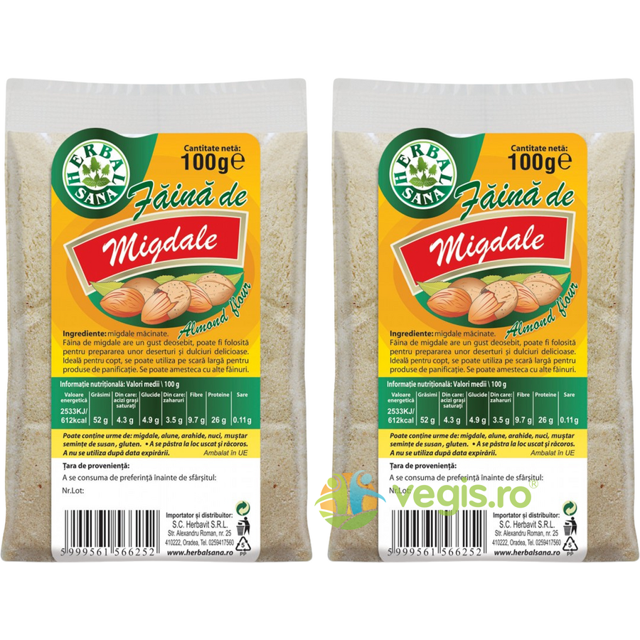 Oferte la Pachet Faina de Migdale 500g+500g