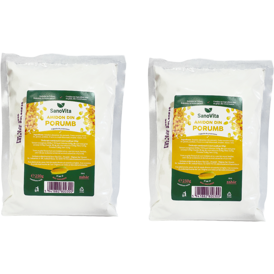 Oferte la Pachet Amidon din Porumb 250g+250g