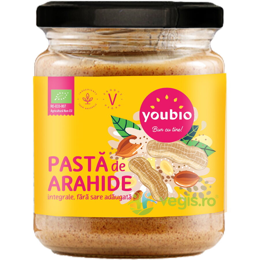 Oferte la Pasta de Arahide Integrale Ecologica/Bio 250g