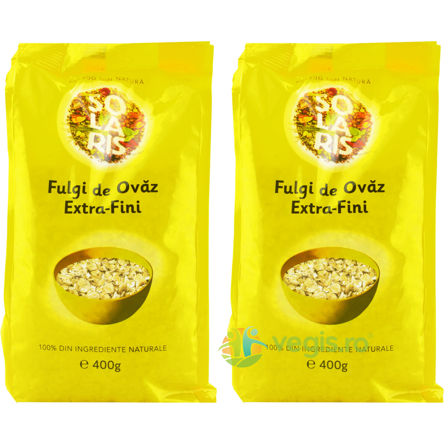 Oferte la Pachet Fulgi de Ovaz Extra Fini 400g+400g