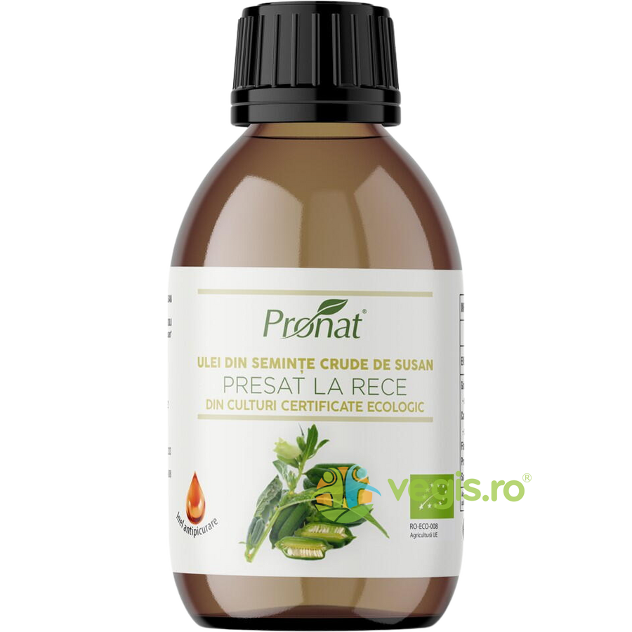 Oferte la Ulei din Seminte Crude de Susan Presat la Rece Ecologic/Bio 100ml