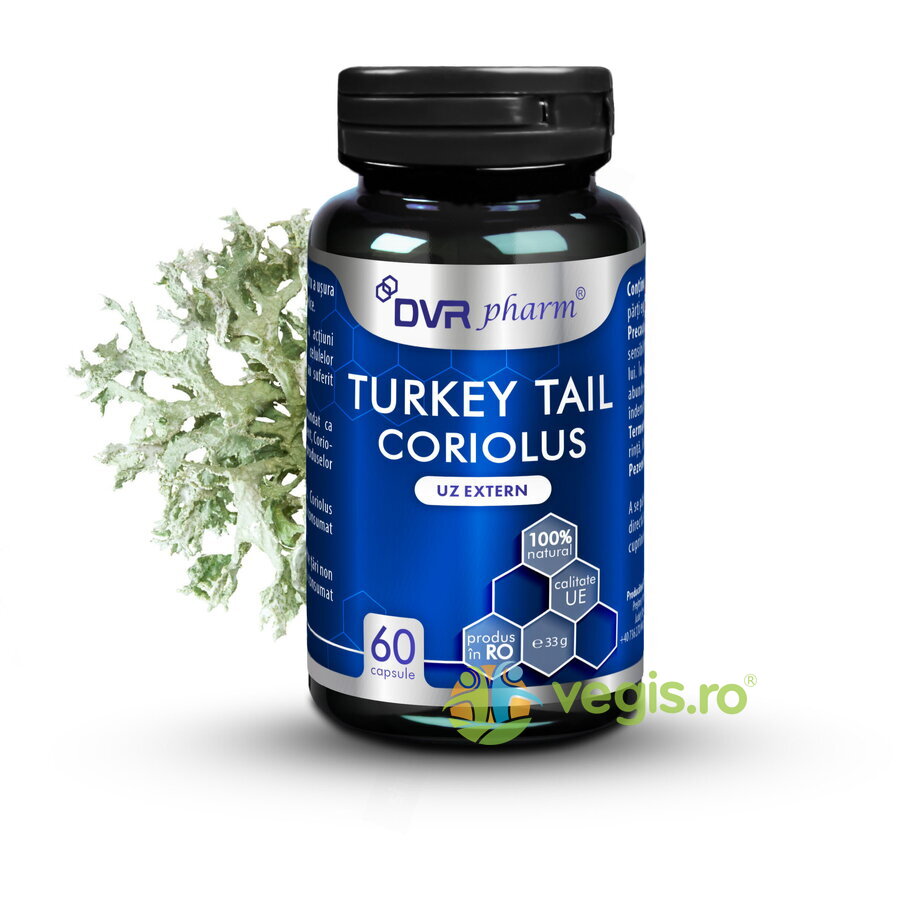 Oferte la Turkey Tail Coriolus 60cps