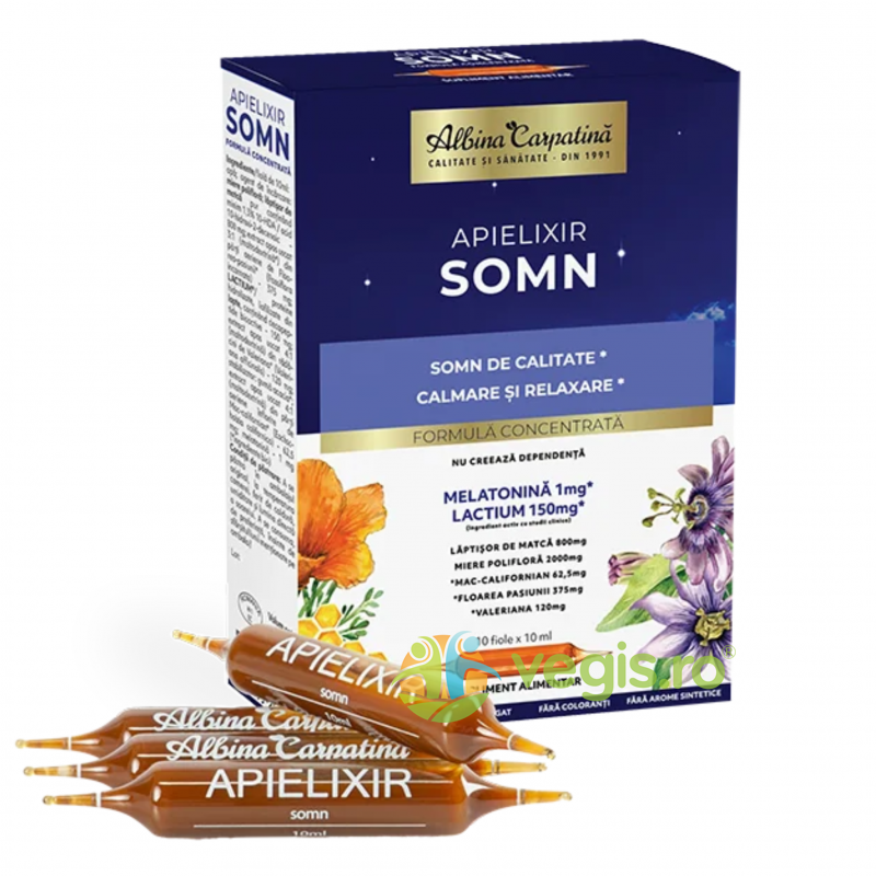 Oferte la Apielixir Somn 10 fiole x 10ml