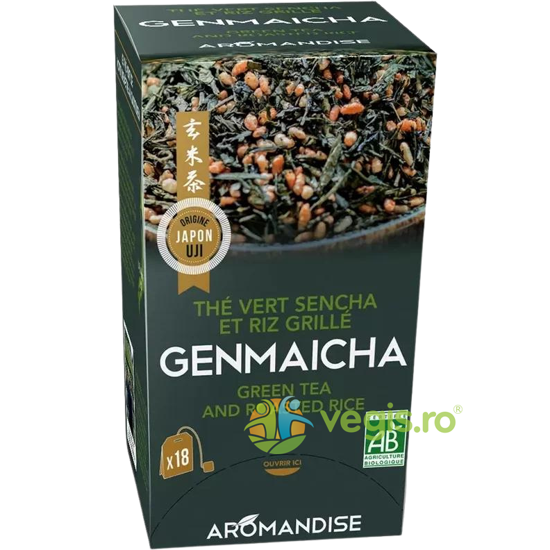 Oferte la Ceai Verde cu Orez Genmaicha Ecologic/Bio 18dz