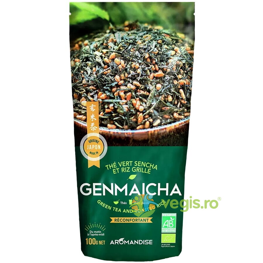 Oferte la Ceai Verde cu Orez Genmaicha Vrac Ecologic/Bio 100g