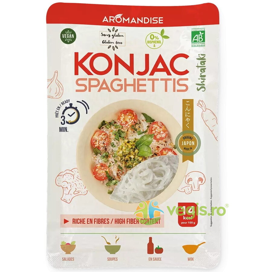 Oferte la Spaghetti din Konjac Ecologice/Bio 180g