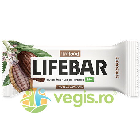 Oferte la Baton Raw cu Ciocolata Ecologic/Bio 40g