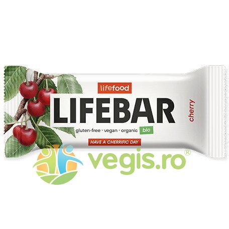 Oferte la Baton Raw cu Cirese Ecologic/Bio 40g