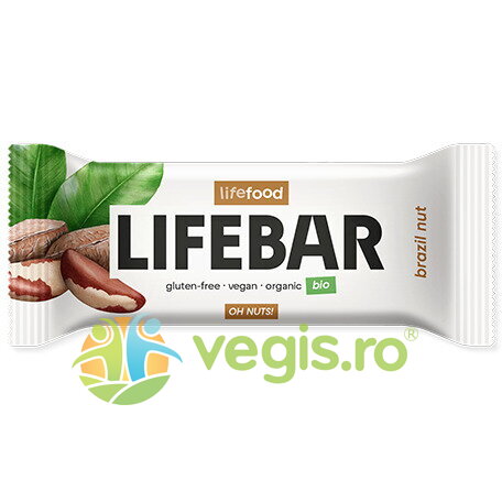 Oferte la Baton cu Nuci Braziliene Ecologic/Bio 40g