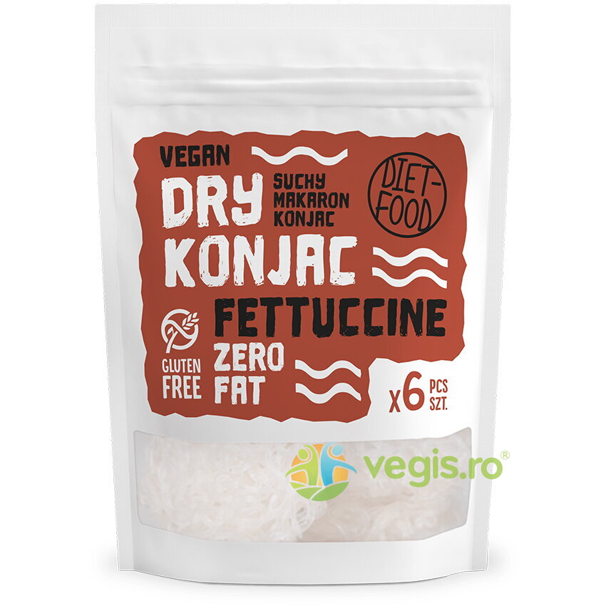Shirataki Fettuccine - Paste Konjac Uscate 150g