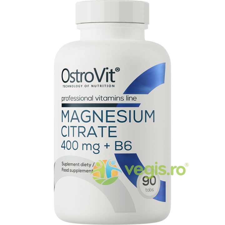 Oferte la Magneziu Citrat 400mg + B6 90tb