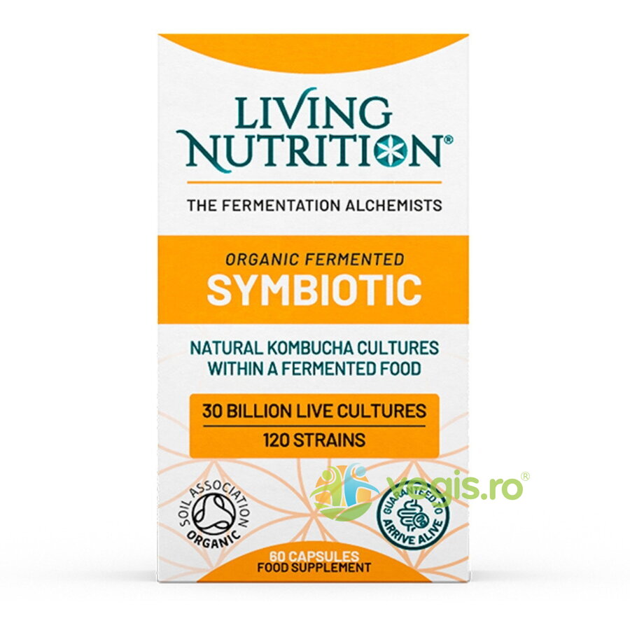 Oferte la Complex de Prebiotice + Probiotice 30mld CFU Organic Fermented Symbiotic 60cps