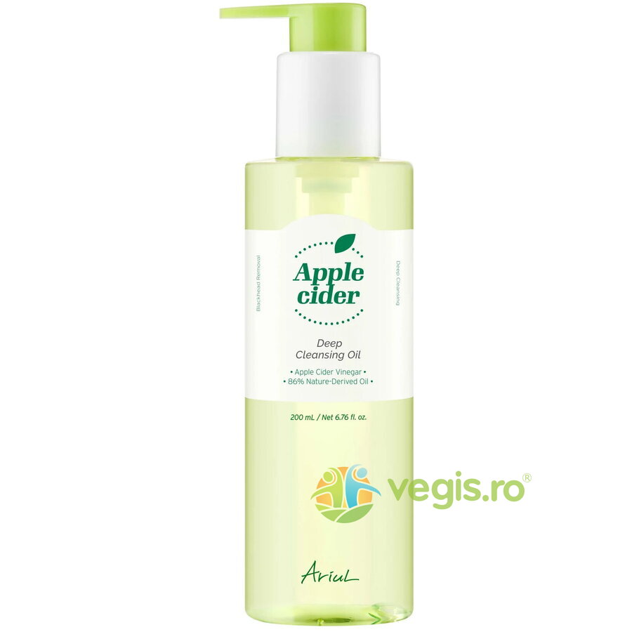 Oferte la Ulei de Demachiere si Curatare Profunda a Tenului cu Otet din Cidru de Mere 200ml
