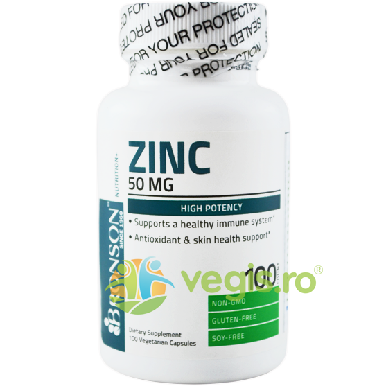 Oferte la Zinc Picolinat 50mg 100cps