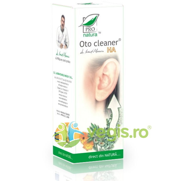 Oferte la Solutie pentru Igiena Urechii cu Acid Hialuronic Oto Cleaner 50ml