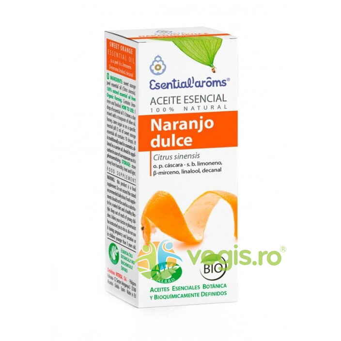 Oferte la Ulei Esential de Portocale Dulci Bio 10ml