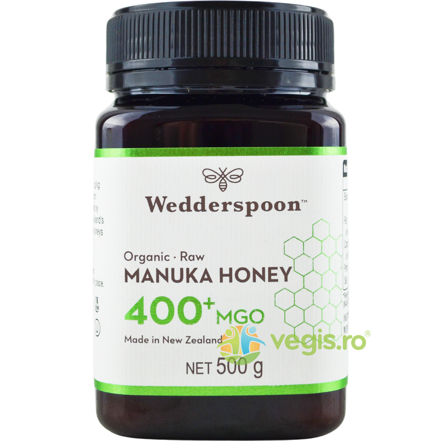 Oferte la Miere de Manuka MGO 400+ RAW Ecologica/Bio 500g