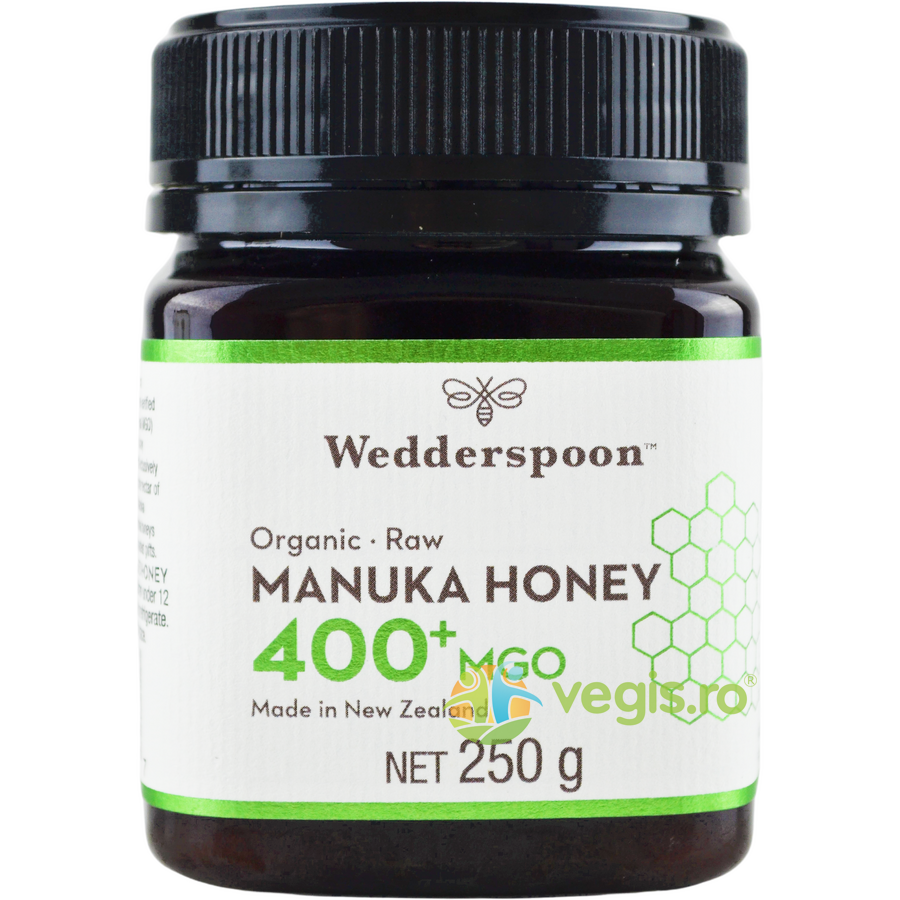 Oferte la Miere de Manuka MGO 400+ RAW Ecologica/Bio 250g