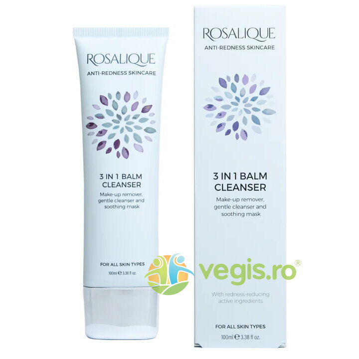 Oferte la Balsam Cleanser 3in1 Anti-Roseata, Rozacee, Cuperculoza si Eczeme pentru Toate Tipurile de Ten 100ml