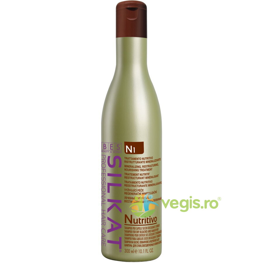 Oferte la Sampon pentru Par Uscat si Deteriorat Silkat Nutritiv N1 300ml
