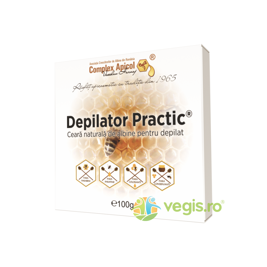 Oferte la Depilator Practic cu Ceara Naturala 100g