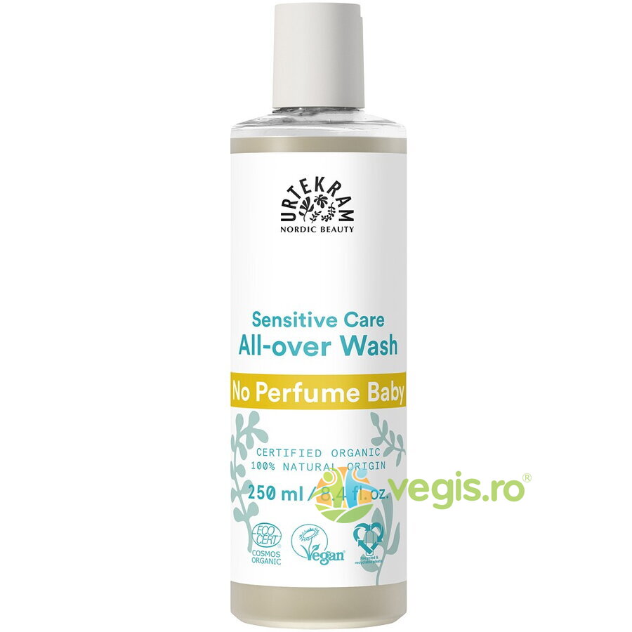 Oferte la Gel de Dus si Sampon pentru Copii fara Parfum Bio 250ml
