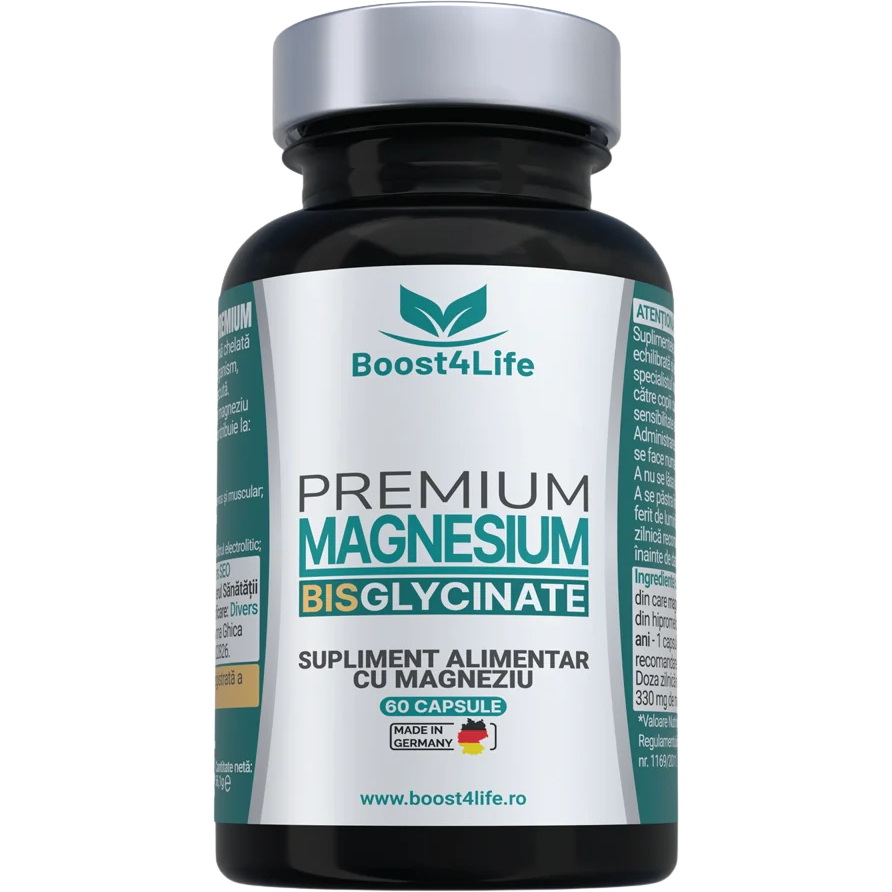 Oferte la Magneziu Bisglicinat Premium 60cps