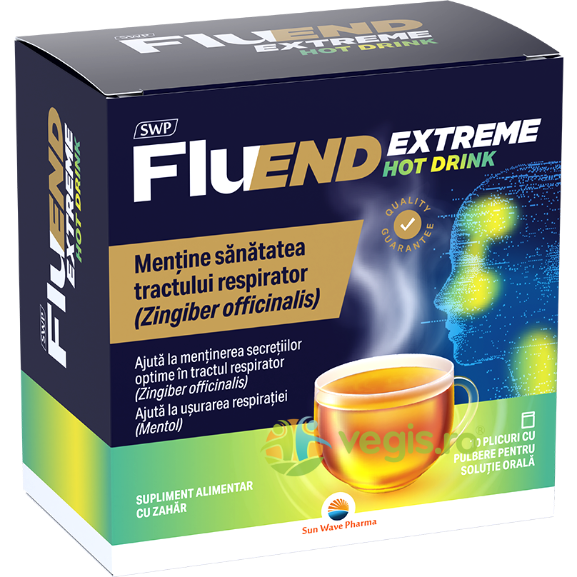 Oferte la Fluend Extreme Hot Drink 10 plicuri