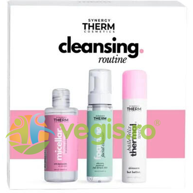Oferte la Set pentru Demachierea si Curatarea Tenului Cleansing Routine