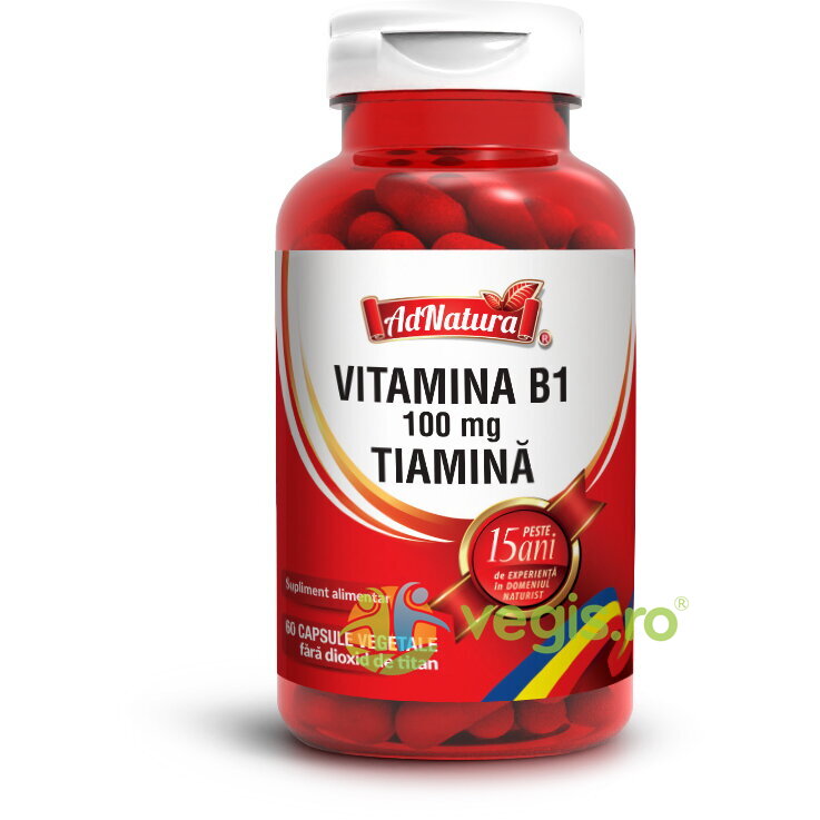 Oferte la Vitamina B1 (Tiamina) 100mg 60cps