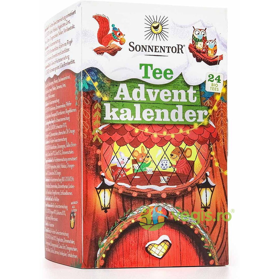 Oferte la Ceai Calendar de Craciun (Advent Kalender) Ecologic/Bio 24dz