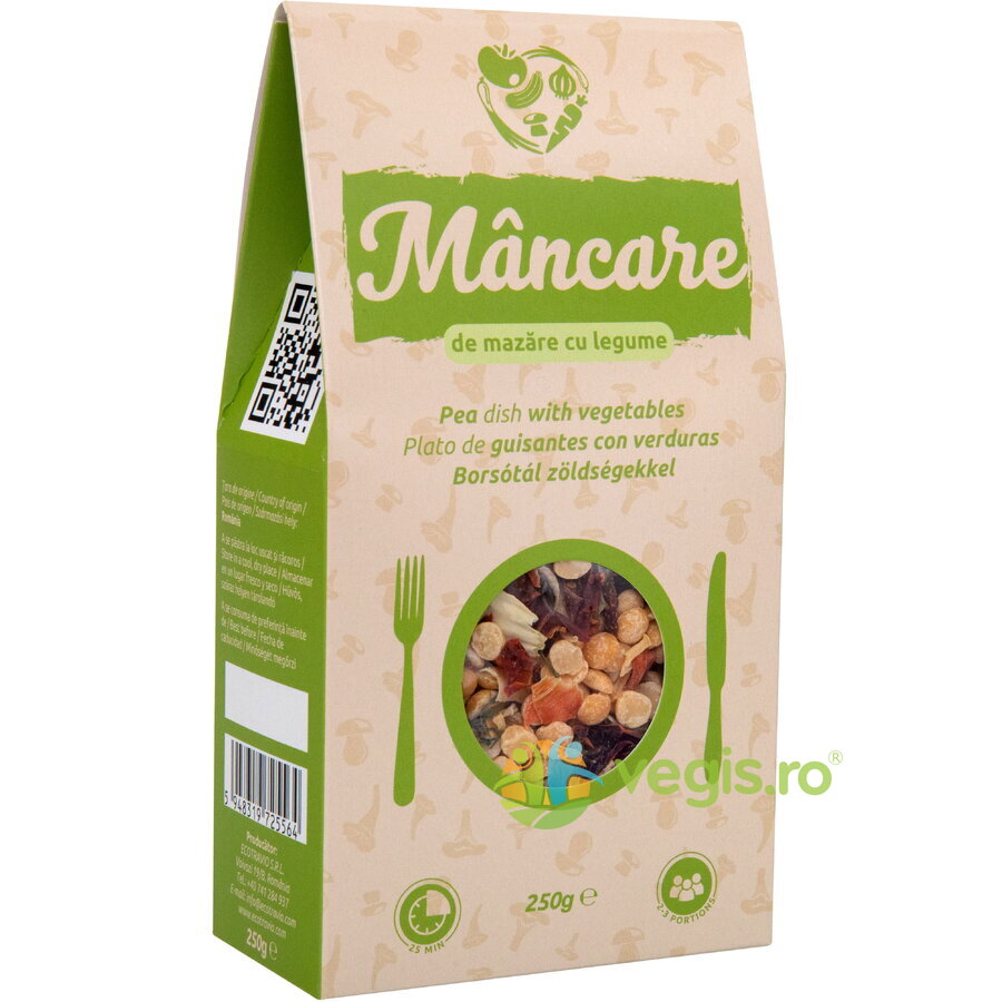 Oferte la Mancare de Mazare cu Legume fara Gluten 250g
